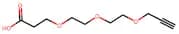 3-(2-(2-(Prop-2-Yn-1-Yloxy)Ethoxy)Ethoxy)Propanoic Acid