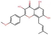 3,5,7-Trihydroxy-2-(4-Methoxyphenyl)-8-(3-Methylbut-2-En-1-Yl)-4H-Chromen-4-One