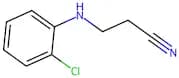 3-[(2-Chlorophenyl)amino]propanenitrile