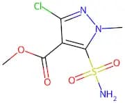 5-(aminosulfonyl)-3-chloro-1-methyl-1H- pyrazol