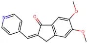 5,6-Dimethoxy-2-(pyridine-4-yl)methylene-indan-1-one