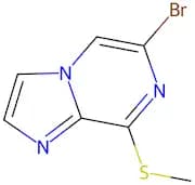 6-Bromo-8-Methylthioimidazo[1,2-A]Pyrazinamine