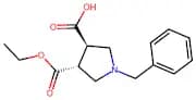 Trans-1-Benzyl-4-(Ethoxycarbonyl)Pyrrolidine-3-Carboxylic Acid