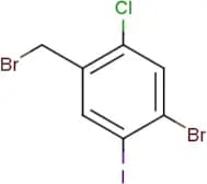 4-Bromo-2-chloro-5-iodobenzyl bromide