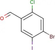 4-Bromo-2-chloro-5-iodobenzaldehyde