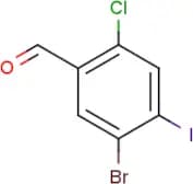 5-Bromo-2-chloro-4-iodobenzaldehyde