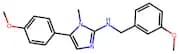 N-(3-Methoxybenzyl)-5-(4-Methoxyphenyl)-1-Methyl-1H-Imidazol-2-Amine