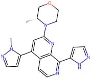 (R)-3-Methyl-4-(4-(1-Methyl-1H-Pyrazol-5-Yl)-8-(1H-Pyrazol-3-Yl)-1,7-Naphthyridin-2-Yl)Morpholine
