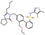 4'-((2-Butyl-4-oxo-1,3-diazaspiro[4.4]non-1-en-3-yl)methyl)-N-(4,5-dimethylisoxazol-3-yl)-2'-(etho…