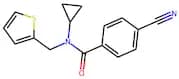 4-Cyano-N-Cyclopropyl-N-(Thiophen-2-Ylmethyl)Benzamide