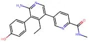 6'-Amino-4'-Ethyl-5'-(4-Hydroxyphenyl)-N-Methyl-[3,3'-Bipyridine]-6-Carboxamide