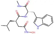 (R)-N1-((S)-3-(1H-Indol-3-yl)-1-(Methylamino)-1-Oxopropan-2-yl)-N4-Hydroxy-2-Isobutylsuccinamide
