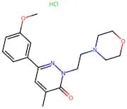 6-(3-Methoxyphenyl)-4-Methyl-2-(2-Morpholinoethyl)Pyridazin-3(2H)-One Hydrochloride