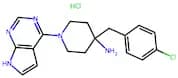 4-(4-Chlorobenzyl)-1-(7H-Pyrrolo[2,3-D]Pyrimidin-4-Yl)Piperidin-4-Amine Hydrochloride