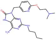 6-Amino-2-(Butylamino)-9-((6-(2-(Dimethylamino)Ethoxy)Pyridin-3-Yl)Methyl)-7,9-Dihydro-8H-Purin-8-…