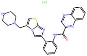 N-(2-(3-(Piperazin-1-Ylmethyl)Imidazo[2,1-B]Thiazol-6-Yl)Phenyl)Quinoxaline-2-Carboxamide Hydrochl…