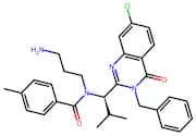 (R)-N-(3-Aminopropyl)-N-(1-(3-Benzyl-7-Chloro-4-Oxo-3,4-Dihydroquinazolin-2-Yl)-2-Methylpropyl)-4-…