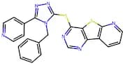 4-((4-Benzyl-5-(Pyridin-4-Yl)-4H-1,2,4-Triazol-3-Yl)Thio)Pyrido[3',2':4,5]Thieno[3,2-D]Pyrimidine