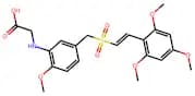 (E)-2-((2-Methoxy-5-(((2,4,6-Trimethoxystyryl)Sulfonyl)Methyl)Phenyl)Amino)Acetic Acid