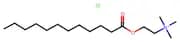 2-(Dodecanoyloxy)-N,N,N-Trimethylethanaminium Chloride