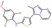 N-(2,6-Dibromo-4-Methoxyphenyl)-4-(2-Methylimidazolo[1,2-A]Pyrimidin-3-Yl)-2-Thiazolamide