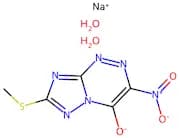 Sodium 7-(Methylthio)-3-Nitro-4-Oxo-4H-[1,2,4]Triazolo[5,1-C][1,2,4]Triazin-6-Ide Dihydrate