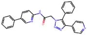 2-(5-Phenyl-4-(Pyridin-4-yl)-1H-1,2,3-Triazol-1-yl)-N-(5-phenylPyridin-2-yl)Acetamide