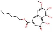Hexyl 3,4,6-Trihydroxy-2-Methoxy-5-oxo-5H-Benzo[7]Annulene-8-Carboxylate