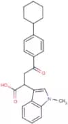 4-(4-Cyclohexylphenyl)-2-(1-methylindol-3-yl)-4-oxobutanoic acid