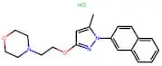 4-(2-((5-Methyl-1-(Naphthalen-2-Yl)-1H-Pyrazol-3-Yl)Oxy)Ethyl)Morpholine Hydrochloride