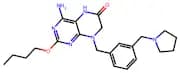 4-Amino-2-Butoxy-8-(3-(Pyrrolidin-1-Ylmethyl)Benzyl)-7,8-Dihydropteridin-6(5H)-One