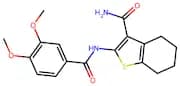 2-(3,4-Dimethoxybenzamido)-4,5,6,7-Tetrahydrobenzo[B]Thiophene-3-Carboxamide