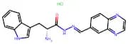 (R,E)-2-Amino-3-(1H-Indol-3-Yl)-N'-(Quinoxalin-6-Ylmethylene)Propanehydrazide Hydrochloride