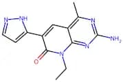 2-Amino-8-Ethyl-4-Methyl-6-(1H-Pyrazol-3-Yl)Pyrido[2,3-D]Pyrimidin-7(8H)-One