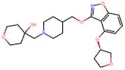 4-[[4-[[4-[(3R)-Oxolan-3-Yl]Oxy-1,2-Benzoxazol-3-Yl]Oxymethyl]Piperidin-1-Yl]Methyl]Oxan-4-Ol