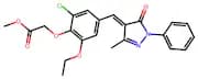 Methyl 2-(2-Chloro-6-Ethoxy-4-((3-Methyl-5-Oxo-1-Phenyl-1H-Pyrazol-4(5H)-Ylidene)Methyl)Phenoxy)Ac…