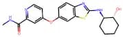 4-((2-(((1R,2R)-2-Hydroxycyclohexyl)Amino)Benzo[D]Thiazol-6-Yl)Oxy)-N-Methylpicolinamide