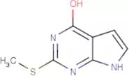 4-Hydroxy-2-(methylthio)-7H-pyrrolo[2,3-d]pyrimidine