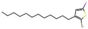 2-Bromo-3-Dodecyl-5-Iodothiophene (Stabilized With Copper Chip)