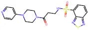 N-[3-Oxo-3-[4-(4-Pyridinyl)-1-Piperazinyl]Propyl]-2,1,3-Benzothiadiazole-4-Sulfonamide