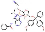 (1R,3R,4R,7S)-3-(6-Benzamido-9H-Purin-9-Yl)-1-((Bis(4-Methoxyphenyl)(Phenyl)Methoxy)Methyl)-2,5-Di…