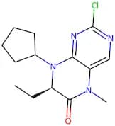 (R)-2-Chloro-8-Cyclopentyl-7-Ethyl-5-Methyl-7,8-Dihydropteridin-6(5H)-One