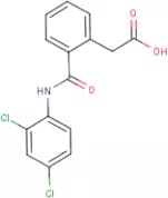 {2-[(2,4-Dichlorophenyl)carbamoyl]phenyl}acetic acid