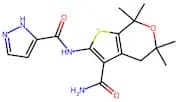 N-(3-Carbamoyl-5,5,7,7-Tetramethyl-5,7-Dihydro-4H-Thieno[2,3-c]Pyran-2-Yl)-1H-Pyrazole-3-Carboxami…