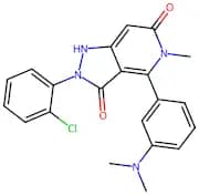 2-(2-Chlorophenyl)-4-(3-(Dimethylamino)Phenyl)-5-Methyl-1H-Pyrazolo[4,3-C]Pyridine-3,6(2H,5H)-Dione