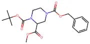 4-Benzyl 1-Tert-Butyl 2-Methyl Piperazine-1,2,4-Tricarboxylate