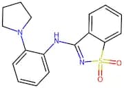 3-((2-(Pyrrolidin-1-Yl)Phenyl)Amino)Benzo[D]Isothiazole 1,1-Dioxide