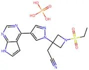2-(3-(4-(7H-Pyrrolo[2,3-D]Pyrimidin-4-Yl)-1H-Pyrazol-1-Yl)-1-(Ethylsulfonyl)Azetidin-3-Yl)Acetonit…