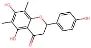 (S)-5,7-Dihydroxy-2-(4-Hydroxyphenyl)-6,8-Dimethylchroman-4-One