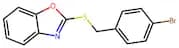 2-((4-Bromobenzyl)Thio)Benzo[D]Oxazole